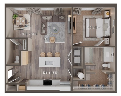 UNIT A4 at Tiffany Flats, Ohio, 43231